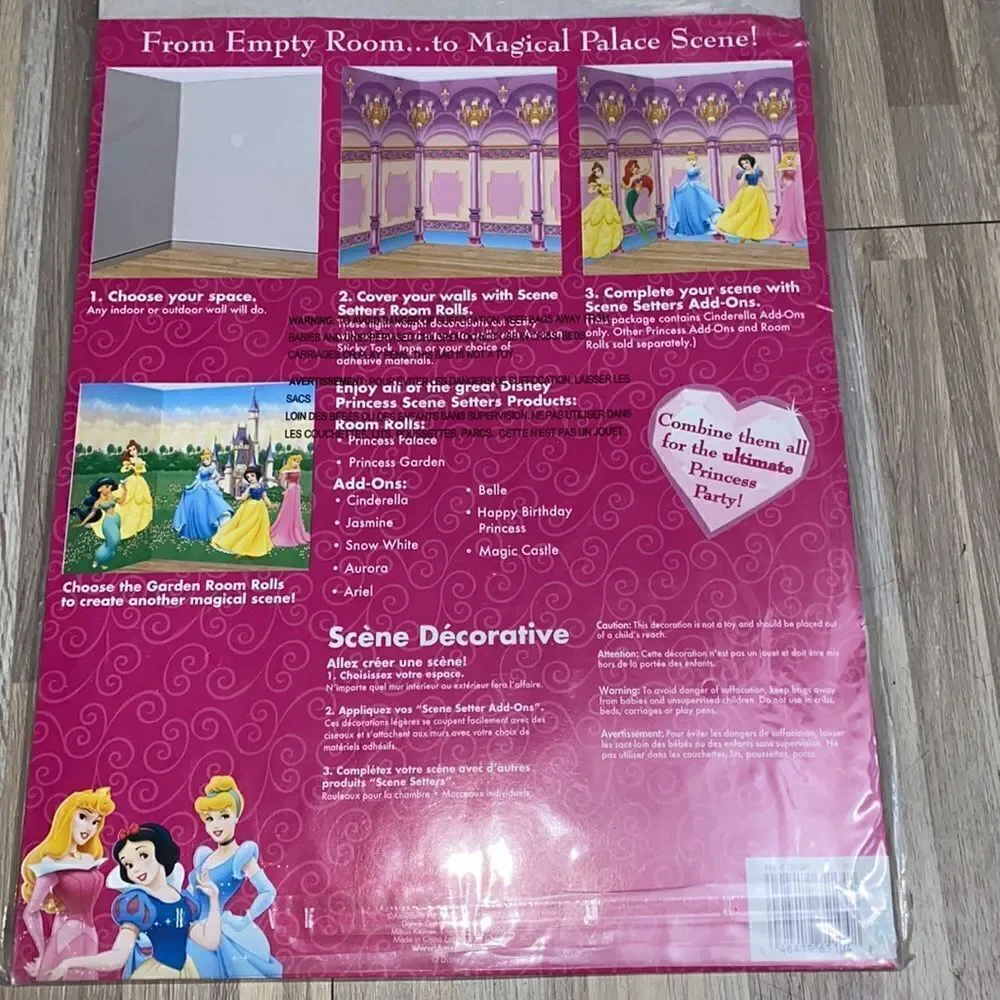 Disney Cinderella Lithograph 2 Disc Special Edition and large Disney princess
